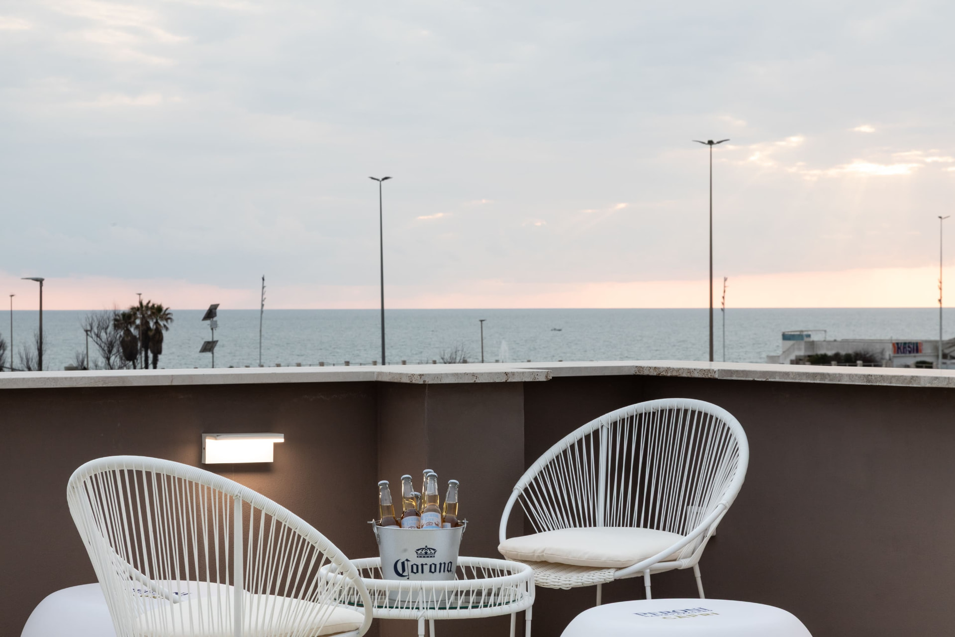 Tramonto sul mare